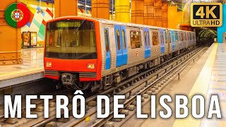 Metrô de LisboaPortugal 2024 [upl. by Larrad]