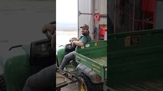 Magna Flow Exhaust On John Deere Gator [upl. by Ozan]