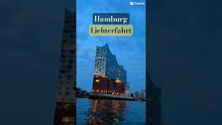 Abend Lichterfahrt am Hamburger Hafen hamburg shorts hafen [upl. by Ahsieit262]