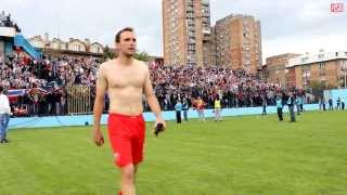 Vozdovac  Crvena zvezda 10 napusavanje igraca posle utakmice [upl. by Solracnauj]