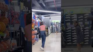 Day at decathlon 😂 shorts shortvideo college funnyvideo collegelife decathlon cricket [upl. by Whatley944]