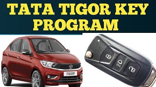 TATA Tigor key PROGRAM [upl. by Quintie]