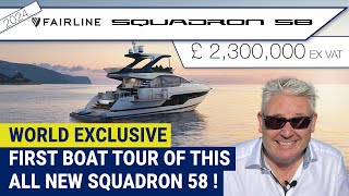 World Exclusive  First boat tour of this all new Squadron 58 [upl. by Anirtik]