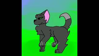 Śmierć Puchatego Futra TWBLOOD AND GORE warriorcats wojownicy warriorcatsoc śmierć short [upl. by Enelyar]