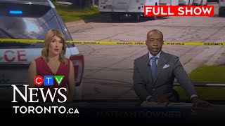 Oshawa shooting leaves two dead  CTV News Toronto at Six for July 15 2024 [upl. by Reginald]