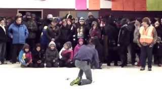 Elders Trap Setting  Hatchet Lake Denesuline 45th Annual Winter Carnival [upl. by Illene]