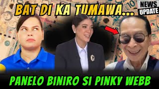 panelo meme Pagbiro Ni Atty Panelo Kay Pinky Webb Bat Di Ka Tumawa [upl. by Netneuq]