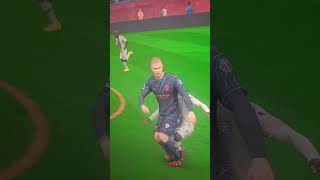 Haaland is sooo talented 🤯🤯🤯 eafc24 tackle haaland fankle [upl. by Illac]