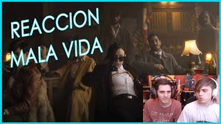 REACCIÓN Nicki Nicole  Mala Vida Official Video [upl. by Nuawad]