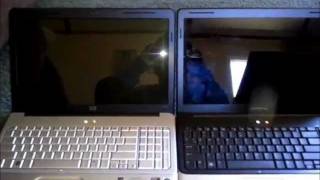 Comparison between HP G60 and Compaq CQ61 and bootup test [upl. by Wack658]