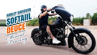 🔥Sorprendente transformación a TOURING de una 🔥HD Softail DEUCE 1450cc🔥 [upl. by Tarkany]