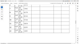 1 Com base nos dados apresentados na Tabela 1 calcule e preeencha a tabela a seguir a Valor cons [upl. by Imehon]