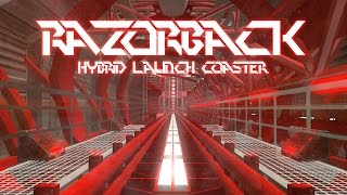 RCT3  Razorback Hybrid Launch Coaster [upl. by Lubin904]