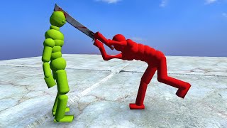 Dynamic NPCs Fight in a Battle Royale with active ragdoll physics 1 [upl. by Hutton]