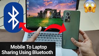 Mobile Se Laptop Me Bluetooth Kaise Connect Kare  Windows 11107 [upl. by Sabian]