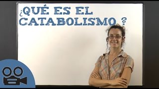 Qué es el catabolismo [upl. by Narbig]