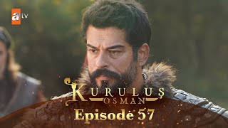 Kurulus Osman Urdu  Season 5 Episode 57 [upl. by Nylhtak]