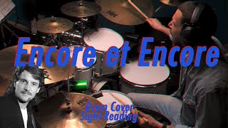 Francis Cabrel  Encore et Encore Onetake  Sigthreading  Drum cover [upl. by Fergus527]