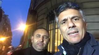 RACHID NEKKAZ MANIFESTATION DEVANT LE MINISTERE DE LA JUSTICE LE CRIMINEL DE LA FAMILLE SAÏDANI [upl. by Nuahsyar]