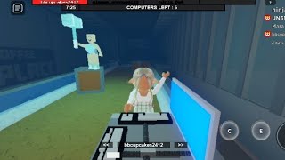 Destroying toxic teamers in flee the facility  Roblox [upl. by Suiravat]