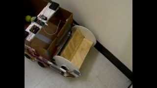 Tennis ball picking robot [upl. by Edin]