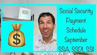 Social Security Payment Schedule for September 2023  SSA SSDI SSI [upl. by Asseneg]