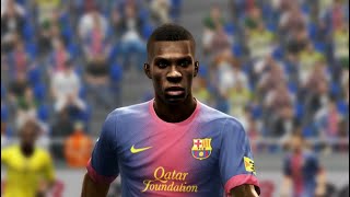 Ilaix Moriba FC Barcelona Pes 2013 [upl. by Zahc850]