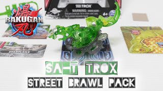 SPECIAL ATTACK TITANIUM TROX STREET BRAWL SINGLE PACK  Bakugan G3  BAKUGAN UNBOX [upl. by Monjan]