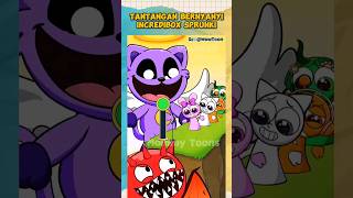 Tantangan Bernyanyi  Incredibox Sprunki incredibox sprunki catnap dubbing animation [upl. by Anerol]