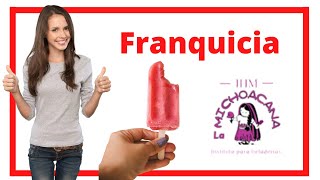 Franquicia La michoacana 🍨 Tu paletería desde 250000 pesos incluye capacitación y equipos [upl. by Aldas558]