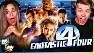 FANTASTIC FOUR 2005 Movie Reaction  First Time Watch  Ioan Gruffudd  Chris Evans [upl. by Noteek]