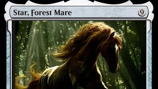 MTG Colorless Custom Horse Card Discussion [upl. by Sillert]