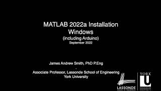 Matlab Installation on Windows R2022a with Arduino [upl. by Derr653]