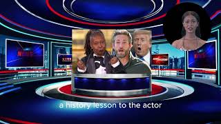 Whoopi Goldberg quotschoolsquot Zachary Levi [upl. by Bilak]