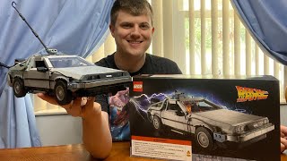 Building The LEGO DeLorean [upl. by Noid]