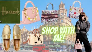 WHAT I BOUGHT AT HARRODS  GUCCI DIOR LV CHANEL SHOPPING VLOG [upl. by Hess960]