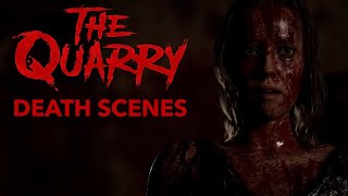 The Quarry  Gorefest  ALL DEATH SCENES [upl. by Erdnassak]