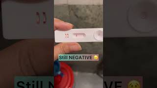 13 DPO I PREGNANCY TEST I NEGATIVE youtubeshorts shortsfeed navratrispecial ttc viralreels [upl. by Sisenej]