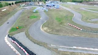 Circuit de karting en prise de vue aérienne par drone [upl. by Barthel]