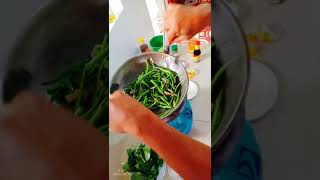 Cooking Adobong Kangkong [upl. by Yesnnyl]