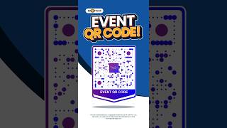 Make your events more interactive and organized with this event QR code [upl. by Haeluj956]