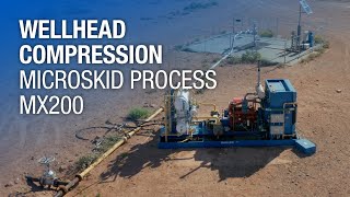 Wellhead Compression  Microskid Process  MX200 [upl. by Padriac]