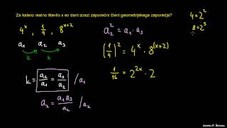 Geometrijsko zaporedje 2 [upl. by Tyoh]