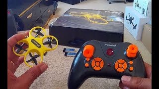 MIRAROBOT S60 MICRO FPV RACER FULL REVIEW amp INDOOR FLIGHT [upl. by Jemie604]