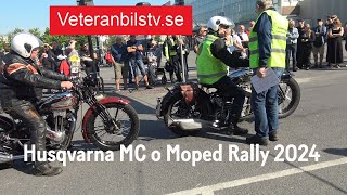 HUSQVARNA MC och moped Rally 2024 [upl. by Spenser]