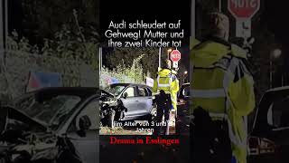 Esslingen  Der Autofahrer verlor die Kontrolle deinenachrichten news aktuellenachrichten viral [upl. by Oigroeg]