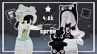 48k roblox shopping spree  cwute [upl. by Ches]