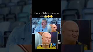 Haaland interview today Chelsea fans tutakosana football anagama manchesterunited funny michea [upl. by Retep959]