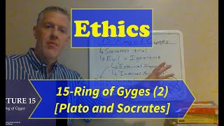 EthicsLecture 15 Ring of Gyges Part 2 [upl. by Veradi276]