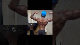 Back day God1st gym backday bodybuilding shorts [upl. by Eedna]